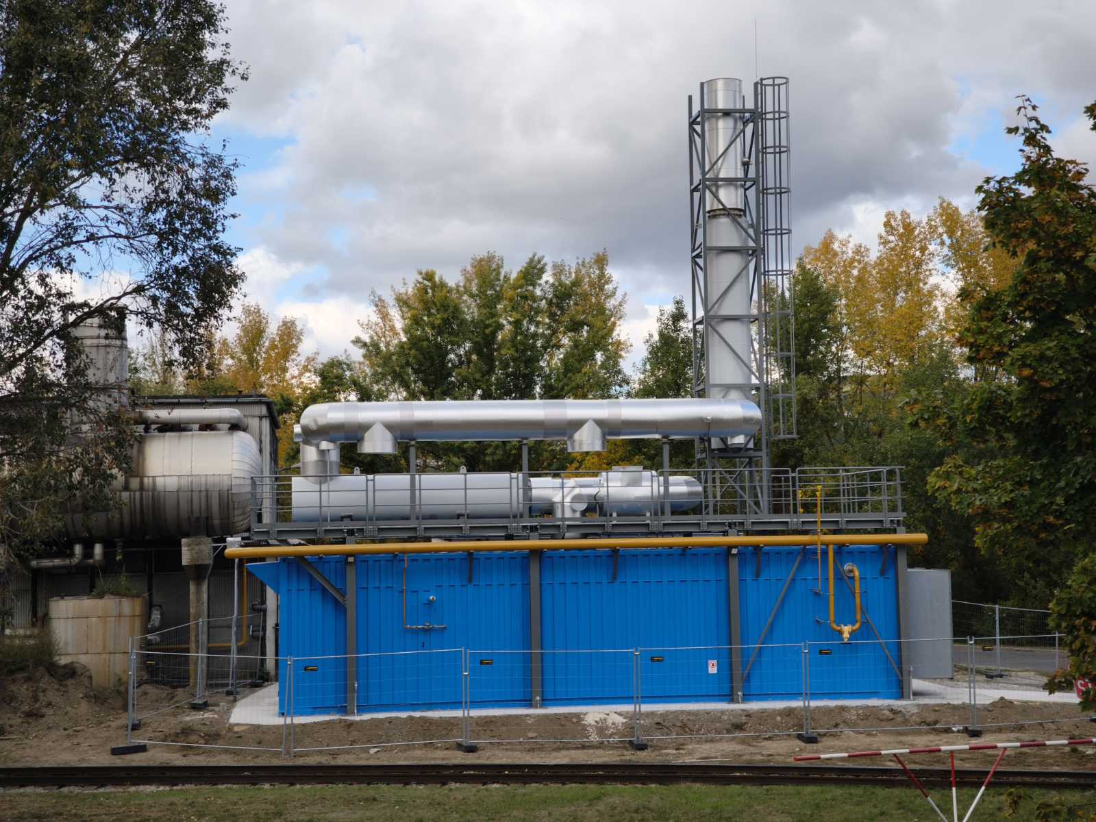 2,07 MW-os gázmotoros kiserőmű létesítése